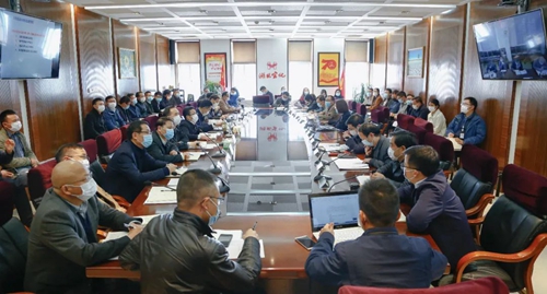 集團(tuán)召開一季度效益分析暨4月份資金計(jì)劃會(huì)(圖1) 集團(tuán)召開一季度效益分析暨4月份資金計(jì)劃會(huì)(圖1)