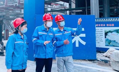 吳正新到TMP、TPO項目及松滋肥業新項目現場檢查指導工作(圖2) 吳正新到TMP、TPO項目及松滋肥業新項目現場檢查指導工作(圖2)