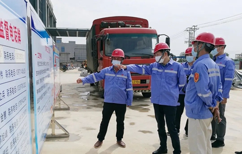 吳正新到TMP、TPO項目及松滋肥業新項目現場檢查指導工作(圖1) 吳正新到TMP、TPO項目及松滋肥業新項目現場檢查指導工作(圖1)