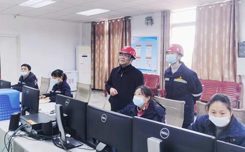 王大真到股份公司現(xiàn)場調(diào)研(圖1) 王大真到股份公司現(xiàn)場調(diào)研(圖1)