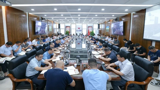 王大真在集團行政例會上強調:穩住基本盤 創造新業績(圖1) 王大真在集團行政例會上強調:穩住基本盤 創造新業績(圖1)