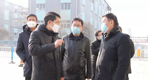 西寧市委常委、大通縣委書記宋晨曦到青海宜化檢查疫情防控工作